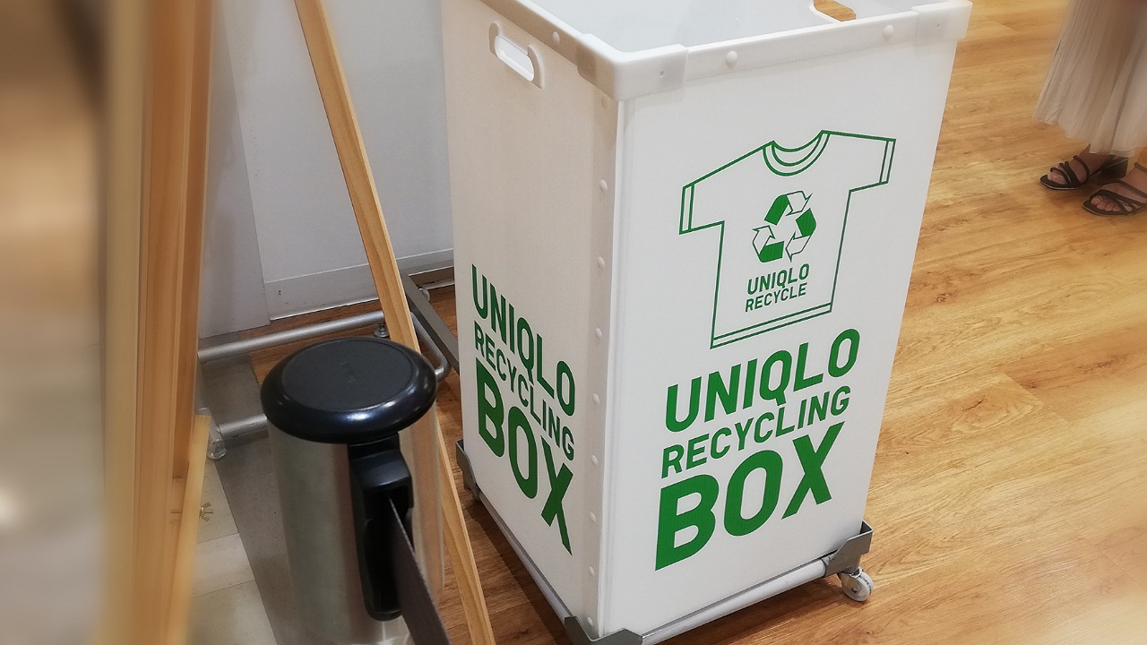 ユニクロ回収ボックス
