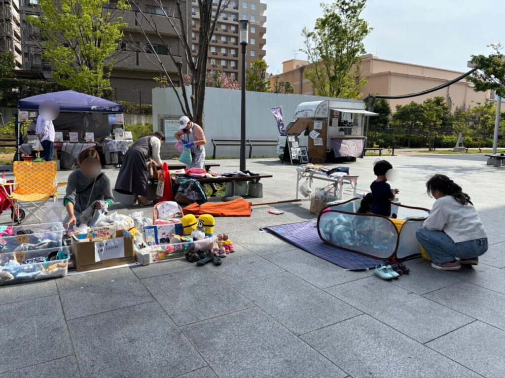 茅ヶ崎市役所前広場で開催される親子にも嬉しいイベント、マルシェみちくさ