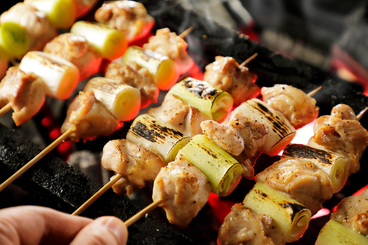 焼き鳥の画像