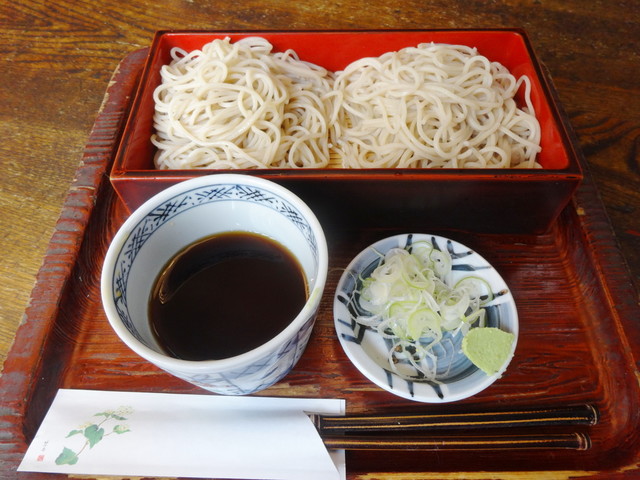 ざるそばの料理写真