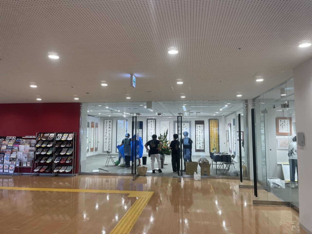 茅ヶ崎市民文化会館展示室で開催されるかながわjobフェア