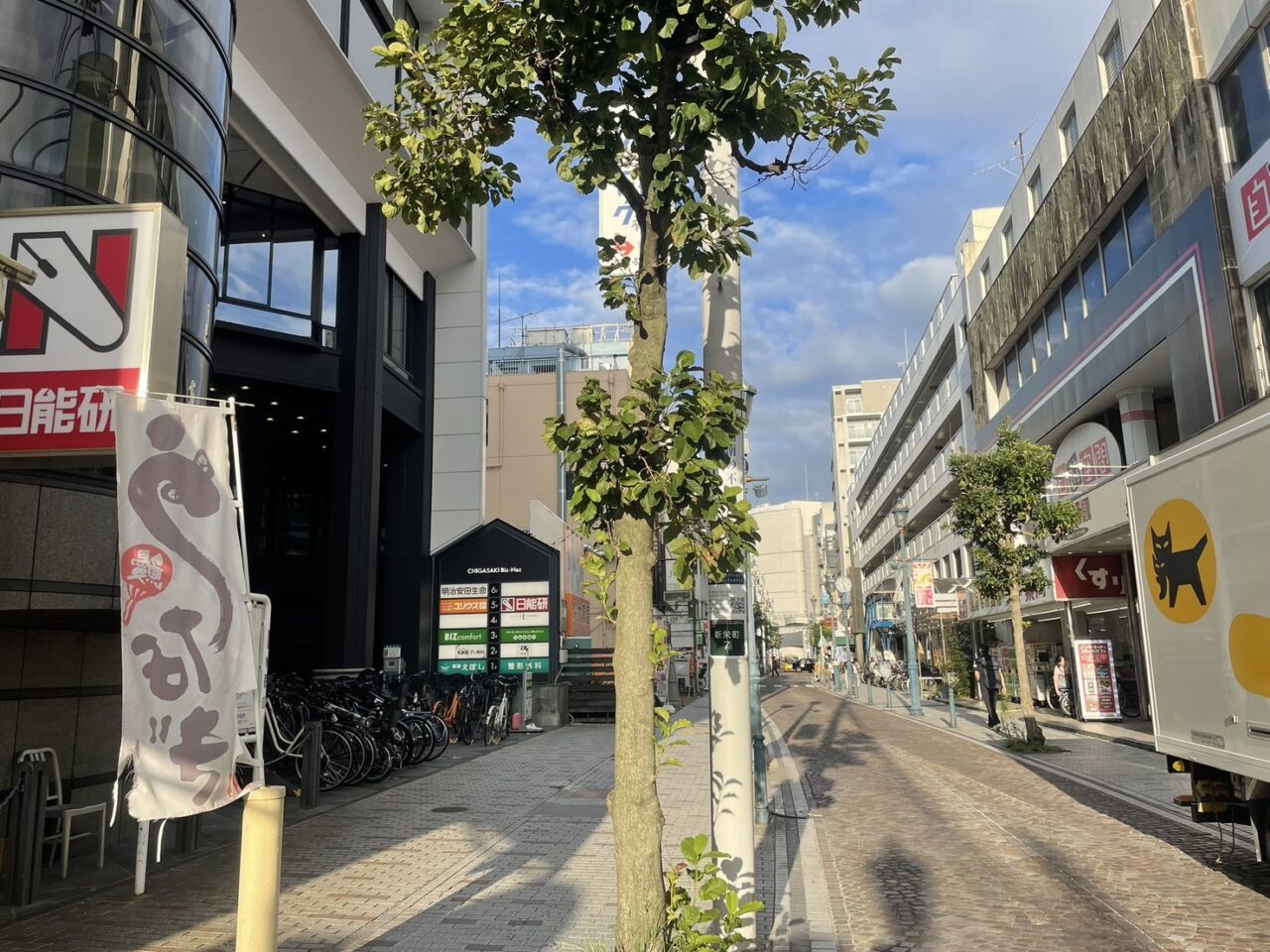 ラピラティス茅ヶ崎店周辺の街並み