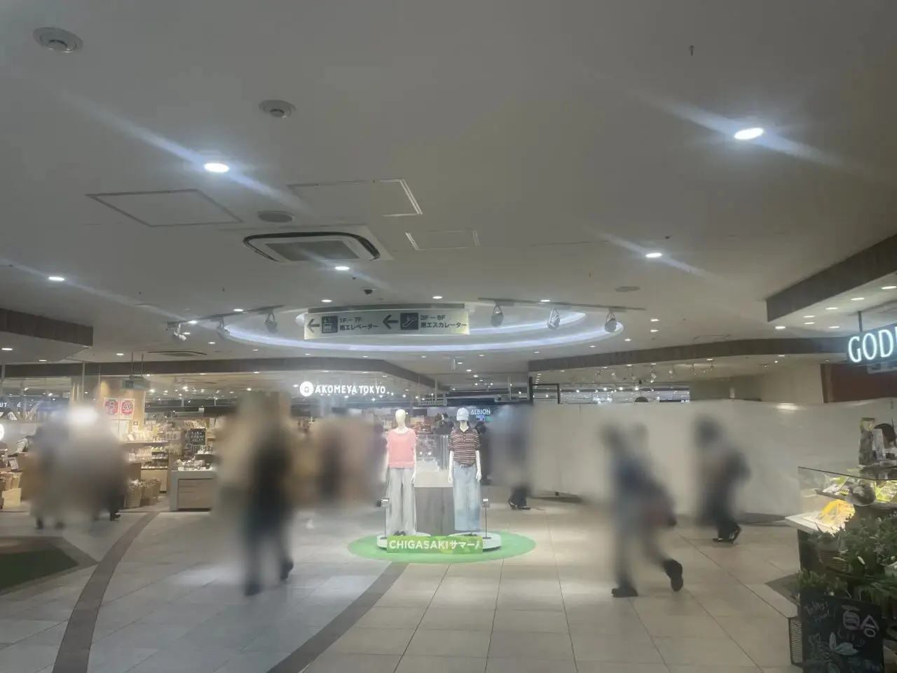 ラスカ茅ヶ崎3階の小樽洋菓子舗ルタオ期間限定ショップ出店場所