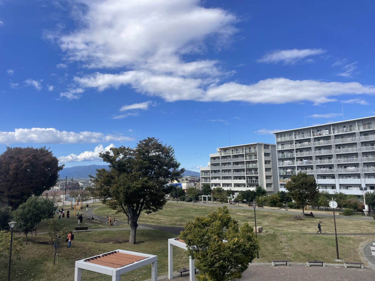 浜見平スポーツフェスティバルの会場となるしろやま公園
